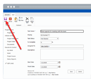 How to Manage Project Tasks on SharePoint [Template Included]