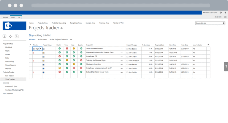 4 Benefits of Managing Your Project Management Office on SharePoint
