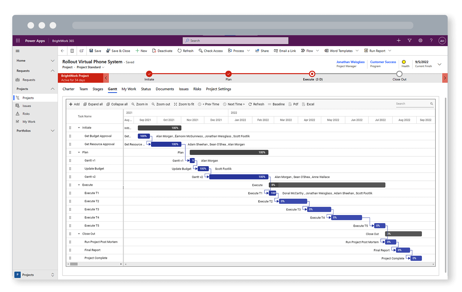 How to Manage Project Tasks with BrightWork 365