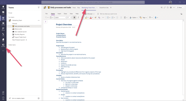 How to Use OneNote for Project Management | BrightWork 365