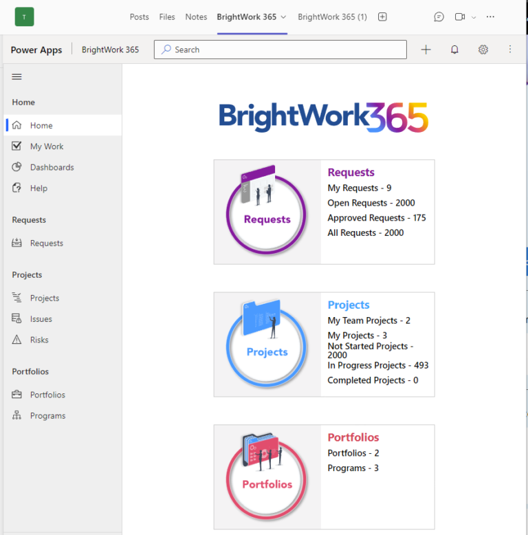3 Ways to Use BrightWork 365 with Microsoft Teams