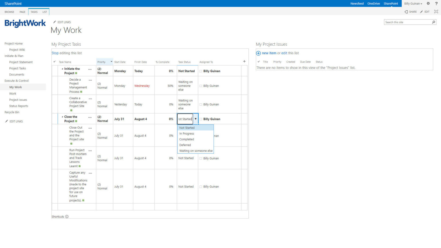How to Use SharePoint for Project Management