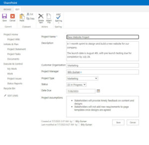 Using Sharepoint For Project Management Updates How to Use SharePoint for Project Management