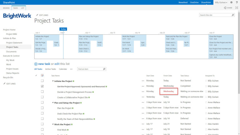 How to Use SharePoint for Project Management