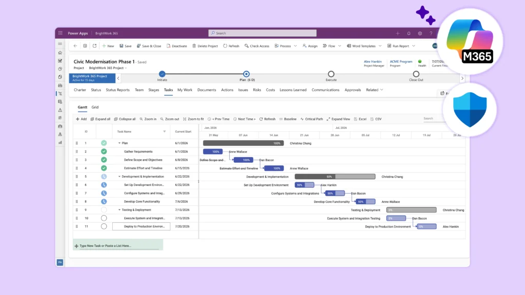 PMO Governance for Government Agencies in Microsoft 365