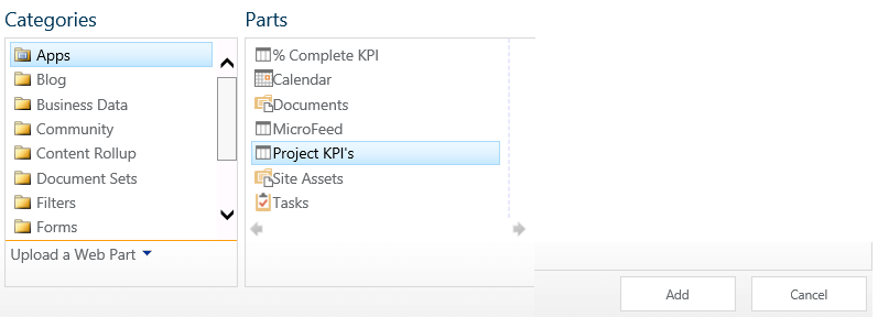 22. Add KPIs