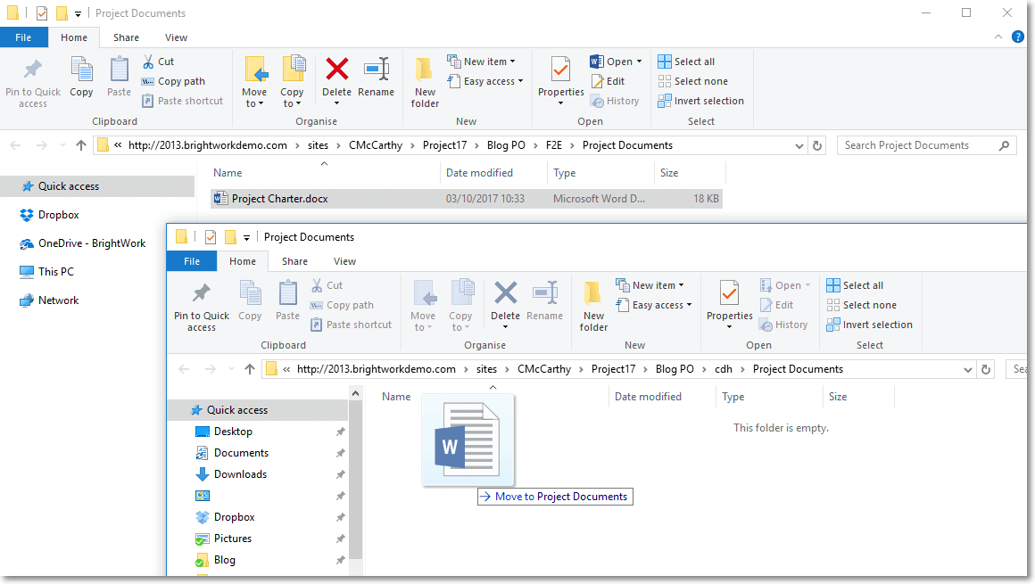 moving documents SharePoint