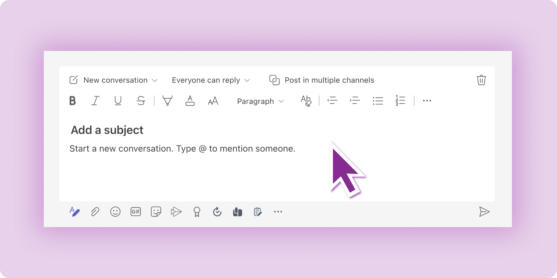 Formatting