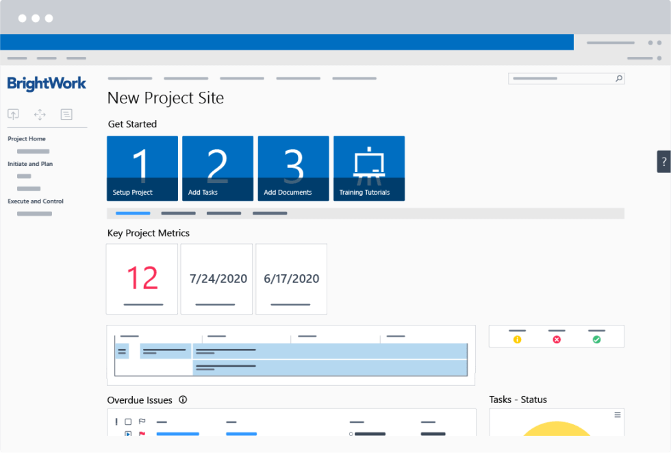 Creating a SharePoint Project Status Dashboard [+ Template]