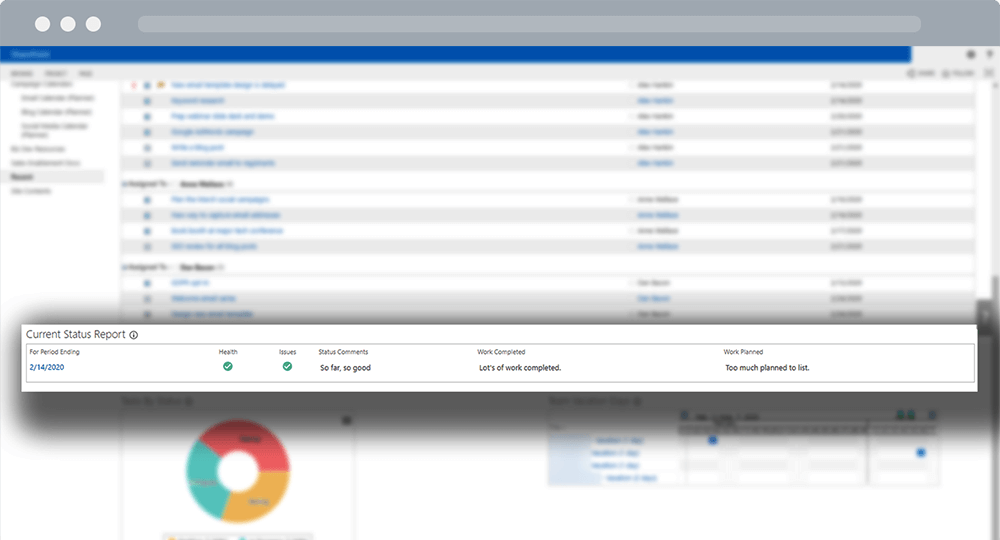 BrightWork Project Management Site SharePoint 