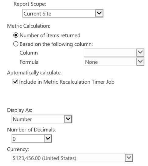 Metric Scope