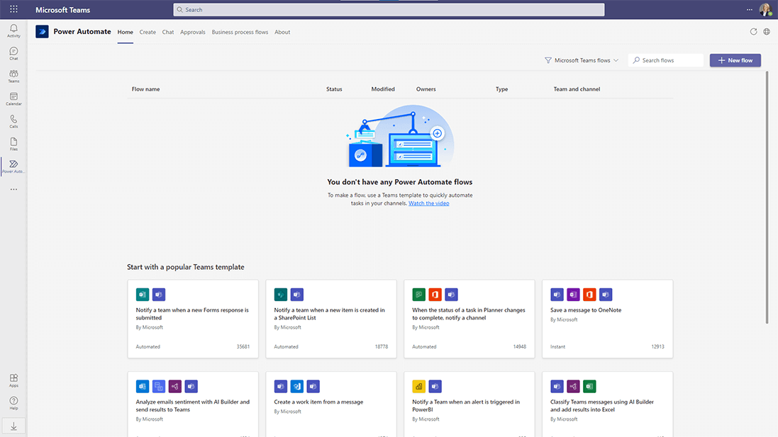 Microsoft Power Automate Microsoft Teams