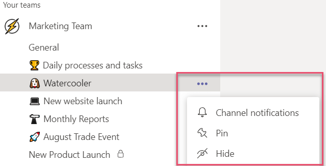project management on microsoft teams Microsoft Teams Channel Notifications