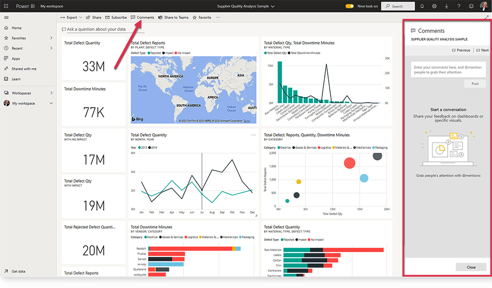 Power bi доступ