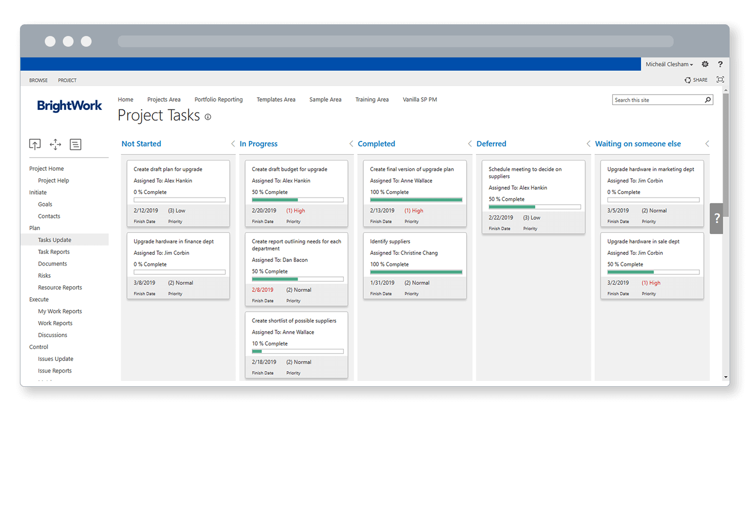 4 Benefits of Boards on BrightWork