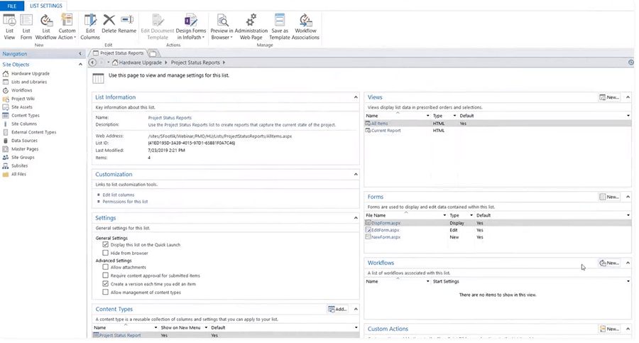 SharePoint Designer 2010 Interface