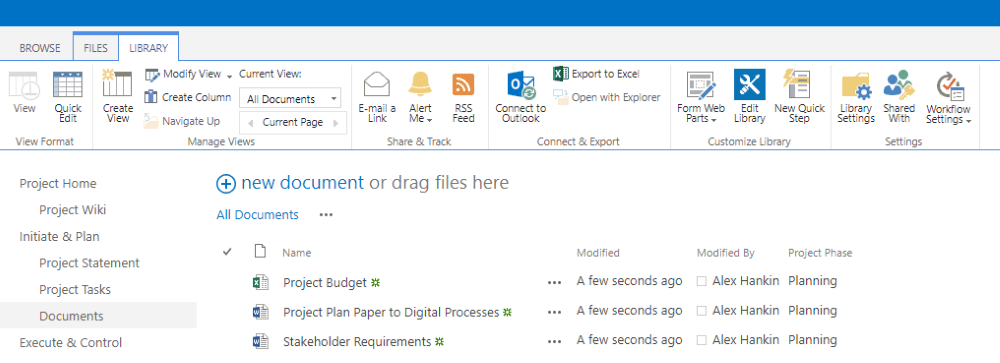 SharePoint Library New Columns