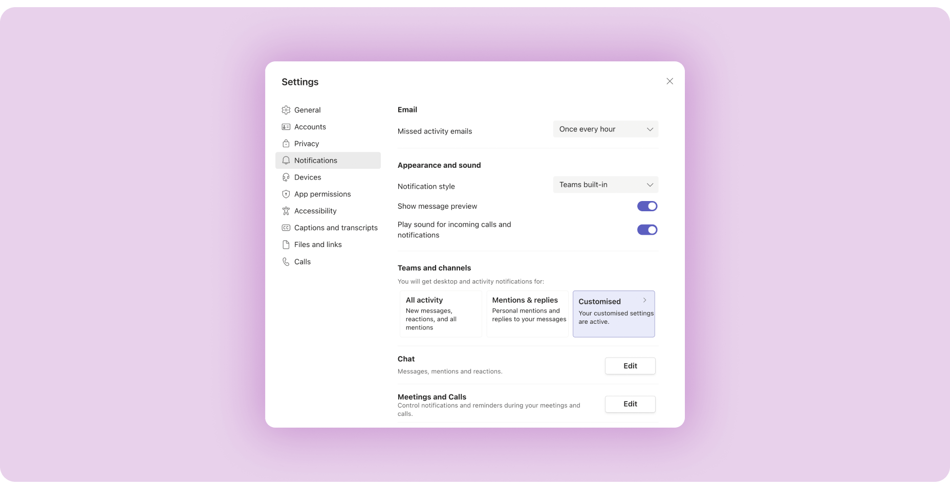 Update Your Team-wide Notifications