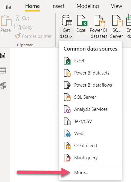 Get Power BI Data 