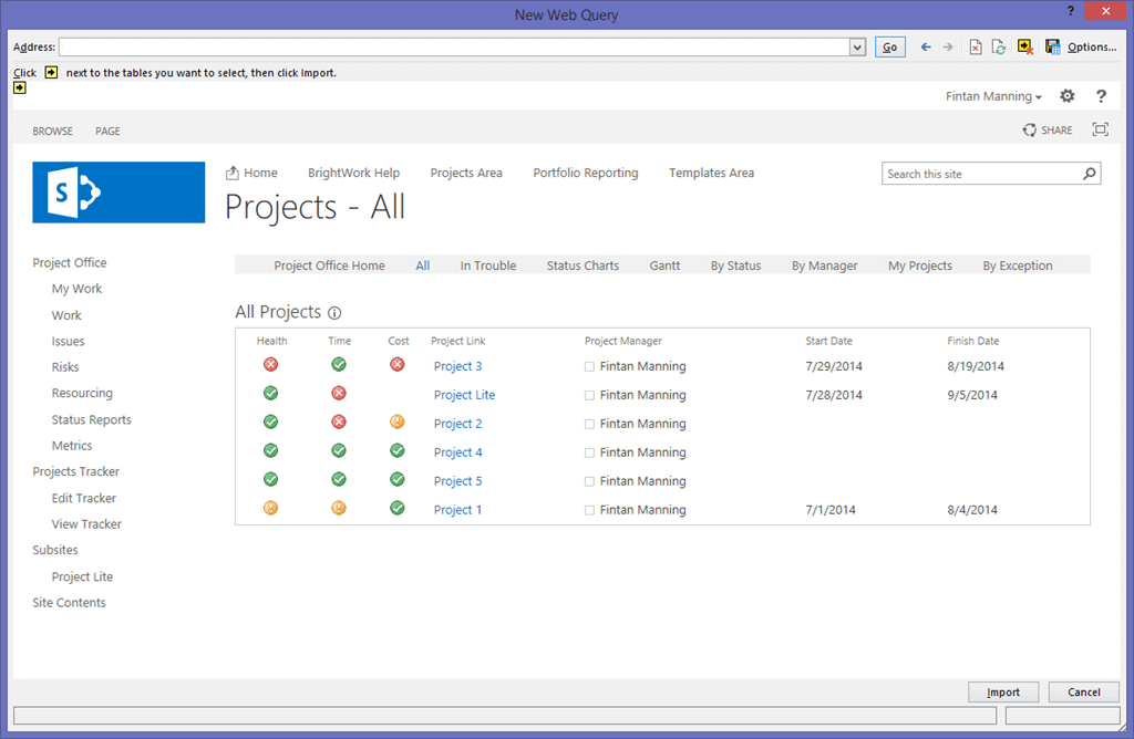 sharepoint 2013 template selection