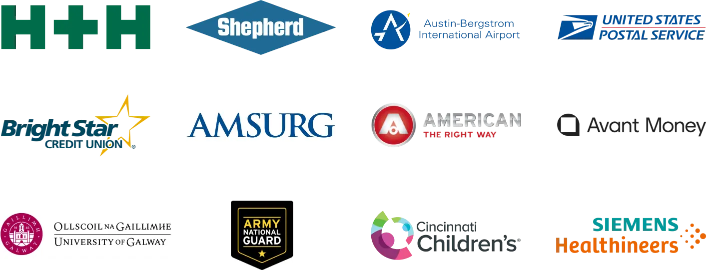 customer logos BrightWork 365 Customers