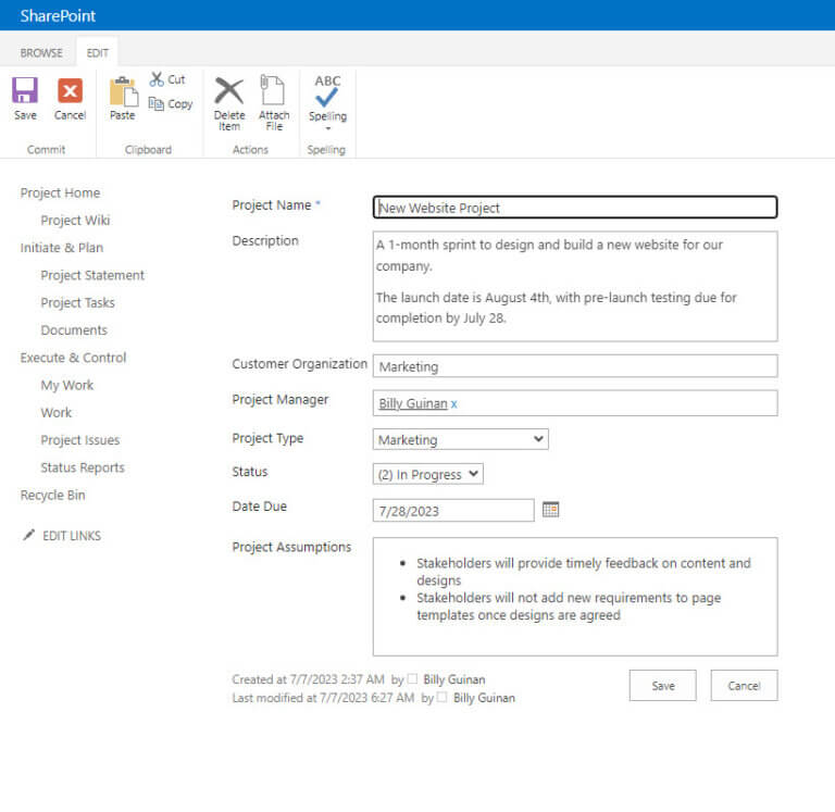 How to Use SharePoint for Project Management - Guide 2023 image.