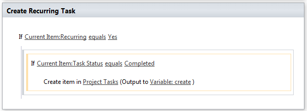 Recurring Tasks in SharePoint workflow 2