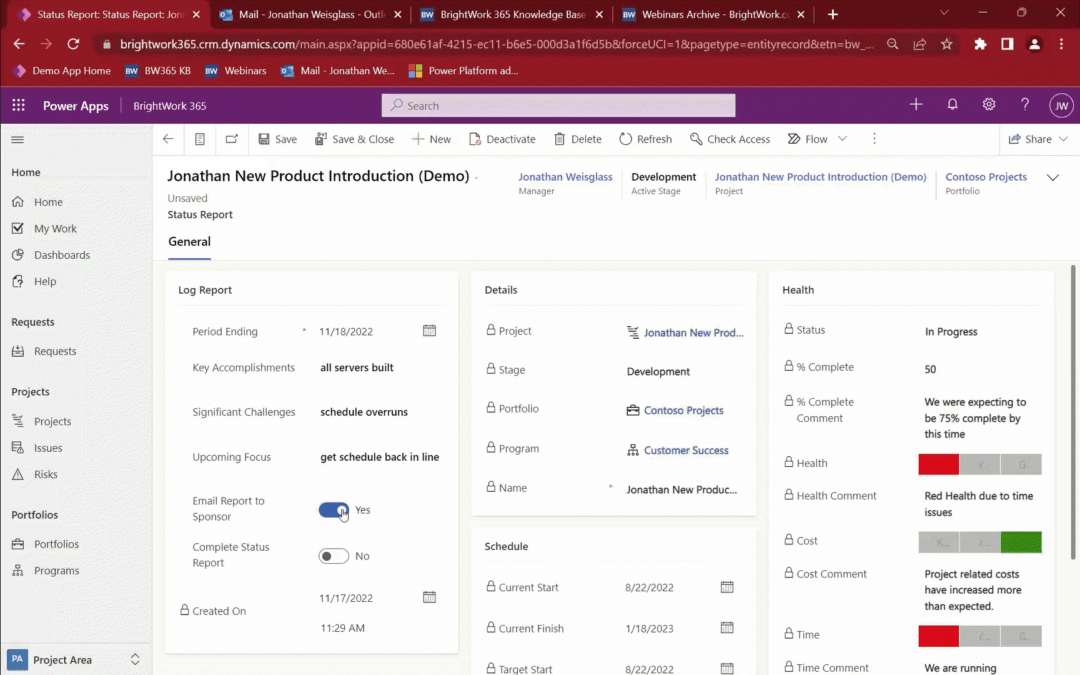 Project Status Report Templates for Microsoft 365: Best Practices and Examples