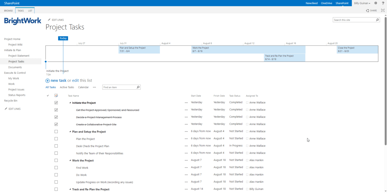 SharePoint Project Tracking: Guide and Best Practices (+ Free Template)